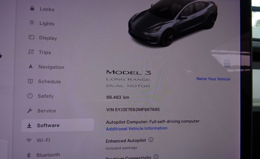 Tesla Model 3 ’21 long range