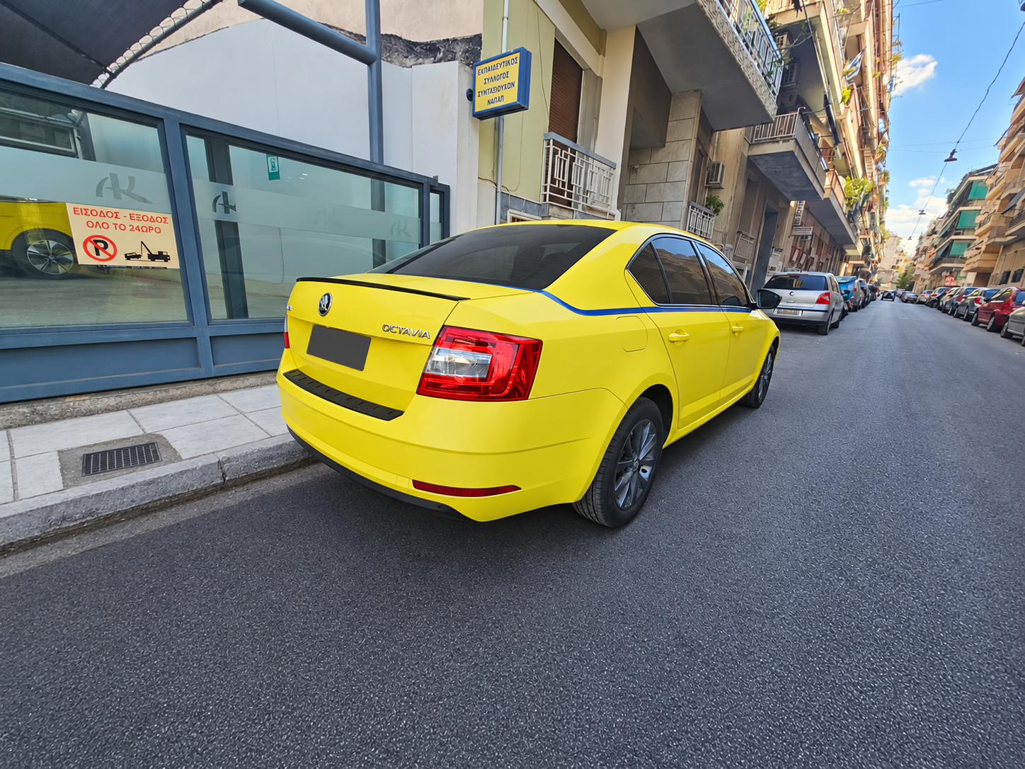 Skoda Octavia 2018 ΠΩΛΕΙΤΑΙ ΑΔΕΙΑ ΤΑΞΙ ΜΑΖΙ ΜΕ ΤΟ ΟΧΗΜΑ